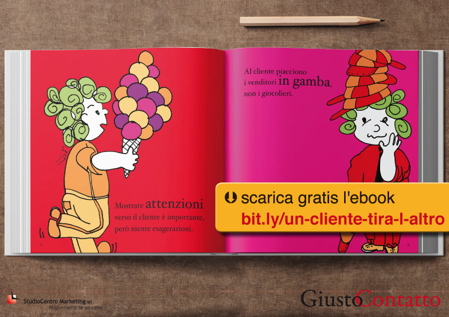 Scarica l'ebook "Un cliente tira l'altro"